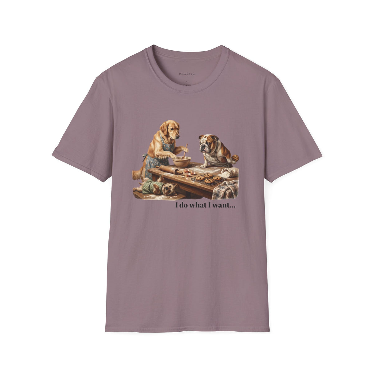 Dog Lovers T‑Shirt — Vintage Hunting Dogs "I do what I want..." Graphic Tee