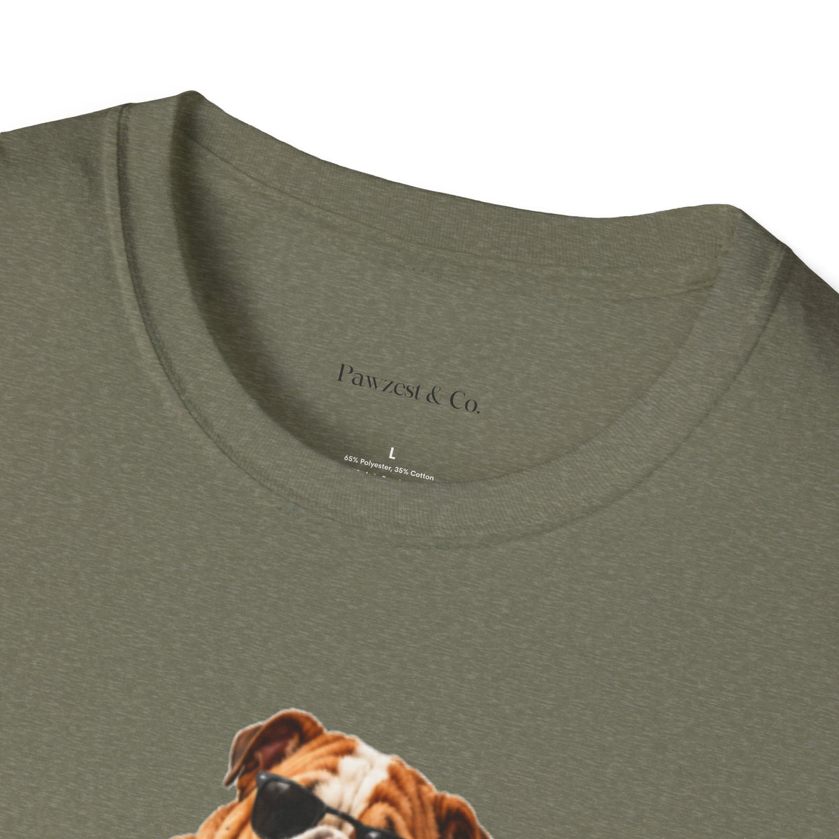 Bulldog Lounge T-Shirt — "I do what I want" Cute Dog Graphic Tee
