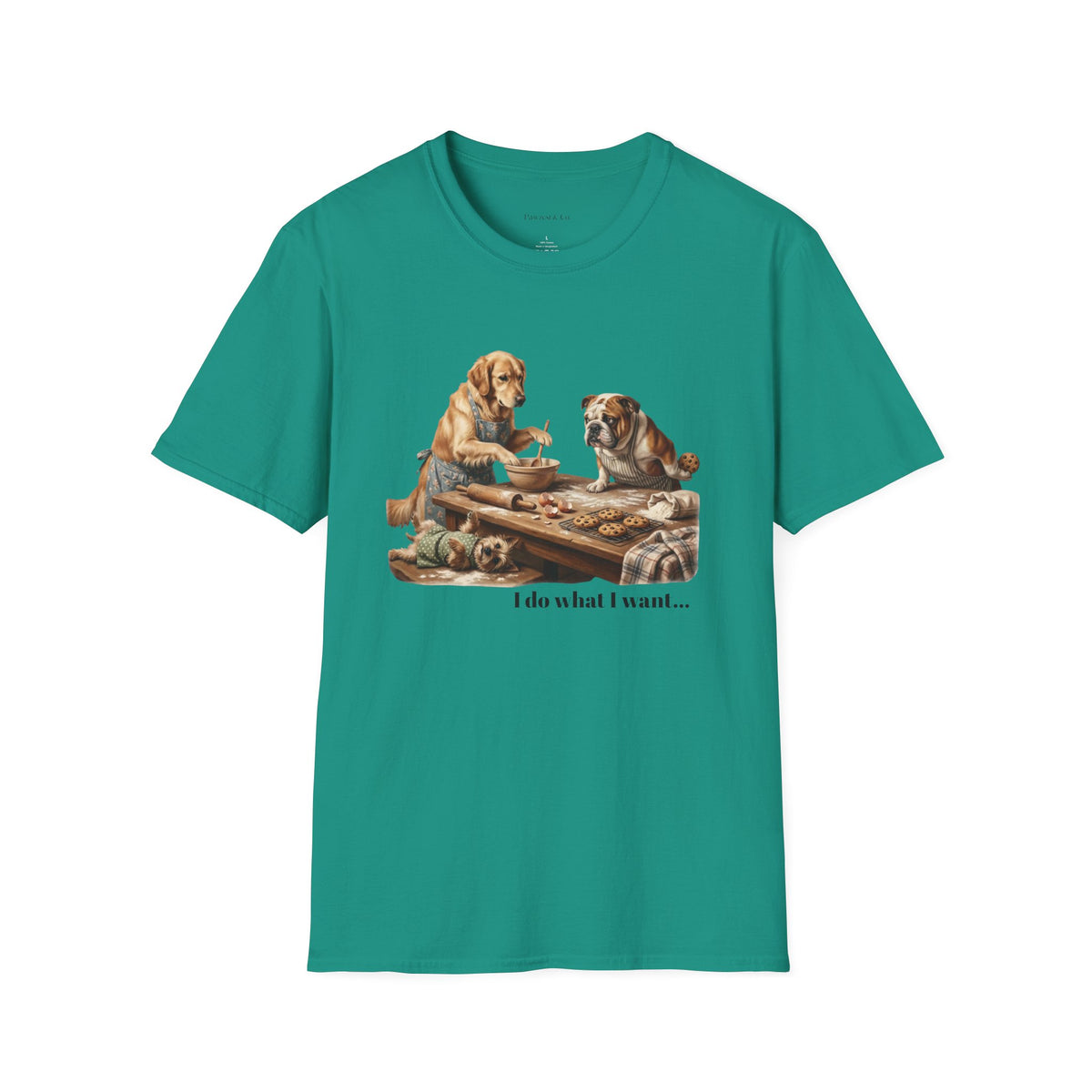 Dog Lovers T‑Shirt — Vintage Hunting Dogs "I do what I want..." Graphic Tee