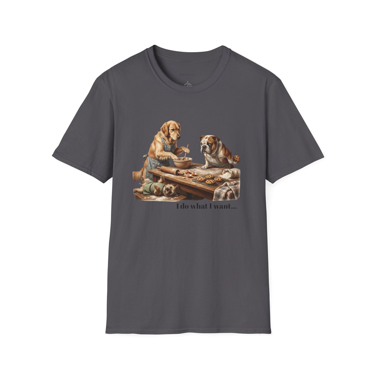 Dog Lovers T‑Shirt — Vintage Hunting Dogs "I do what I want..." Graphic Tee