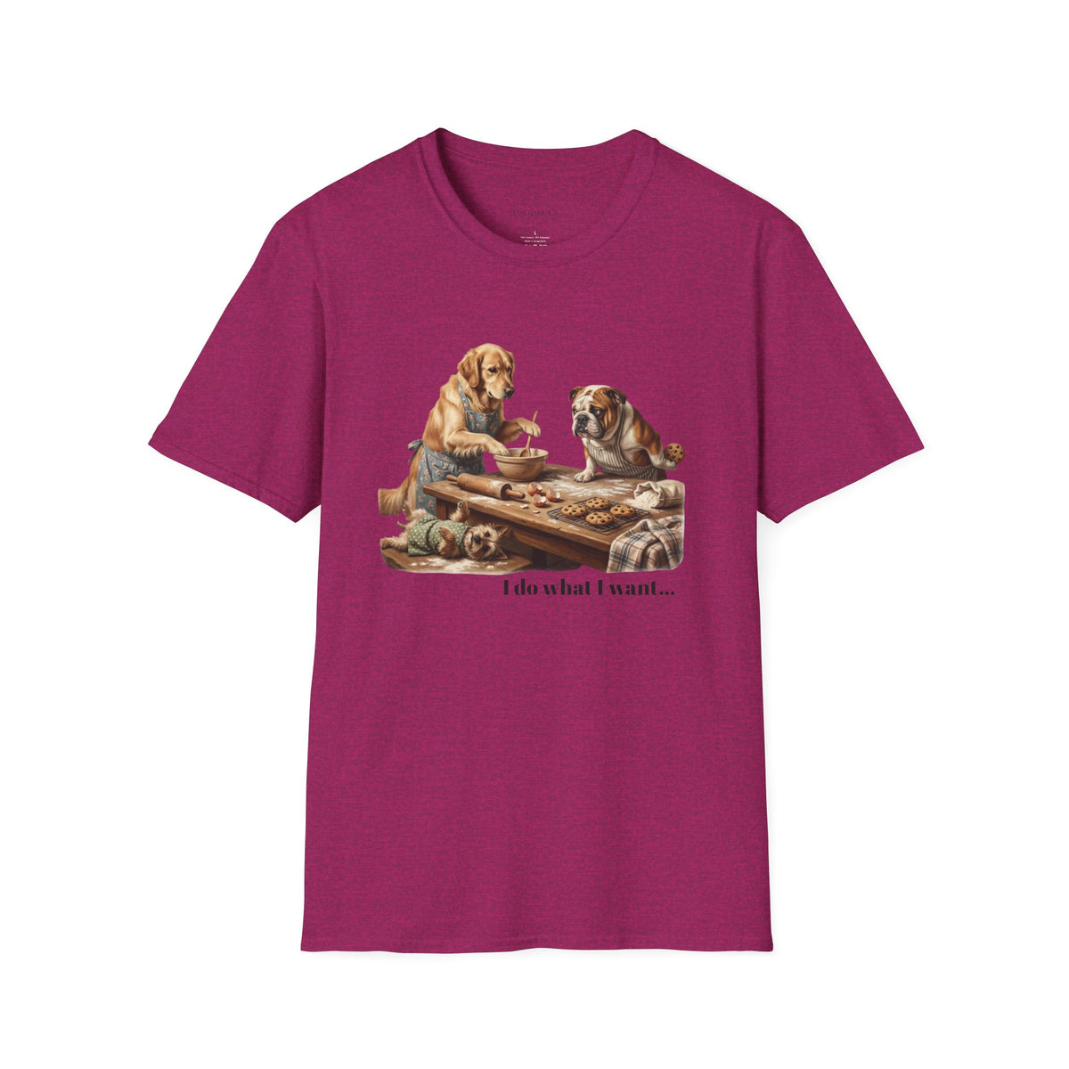 Dog Lovers T‑Shirt — Vintage Hunting Dogs "I do what I want..." Graphic Tee
