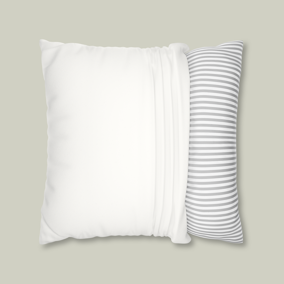 Faux Suede Square Pillowcase