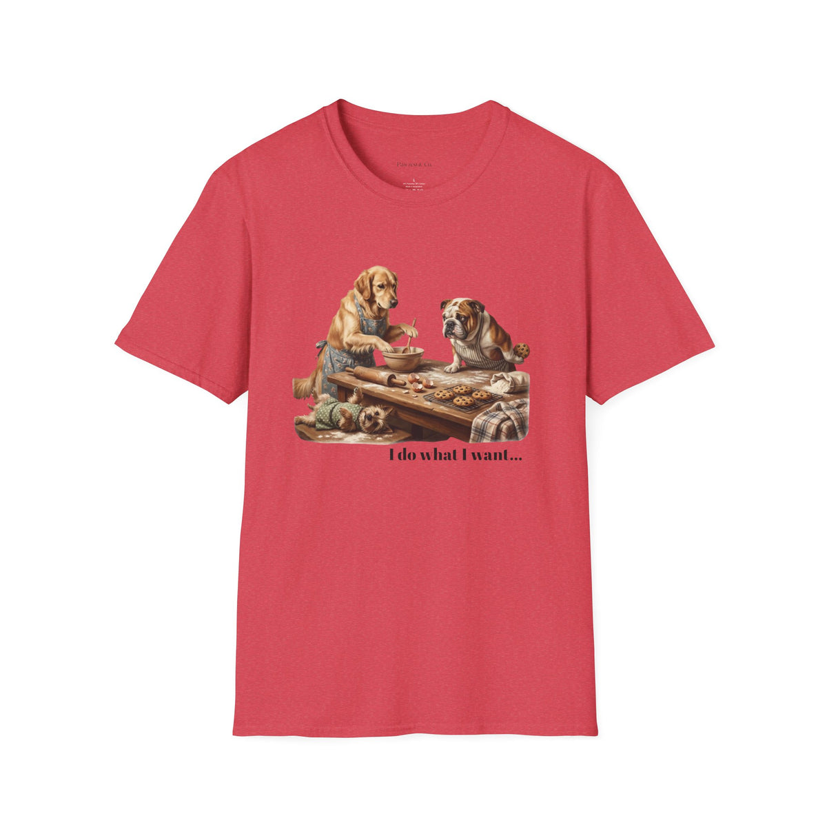 Dog Lovers T‑Shirt — Vintage Hunting Dogs "I do what I want..." Graphic Tee